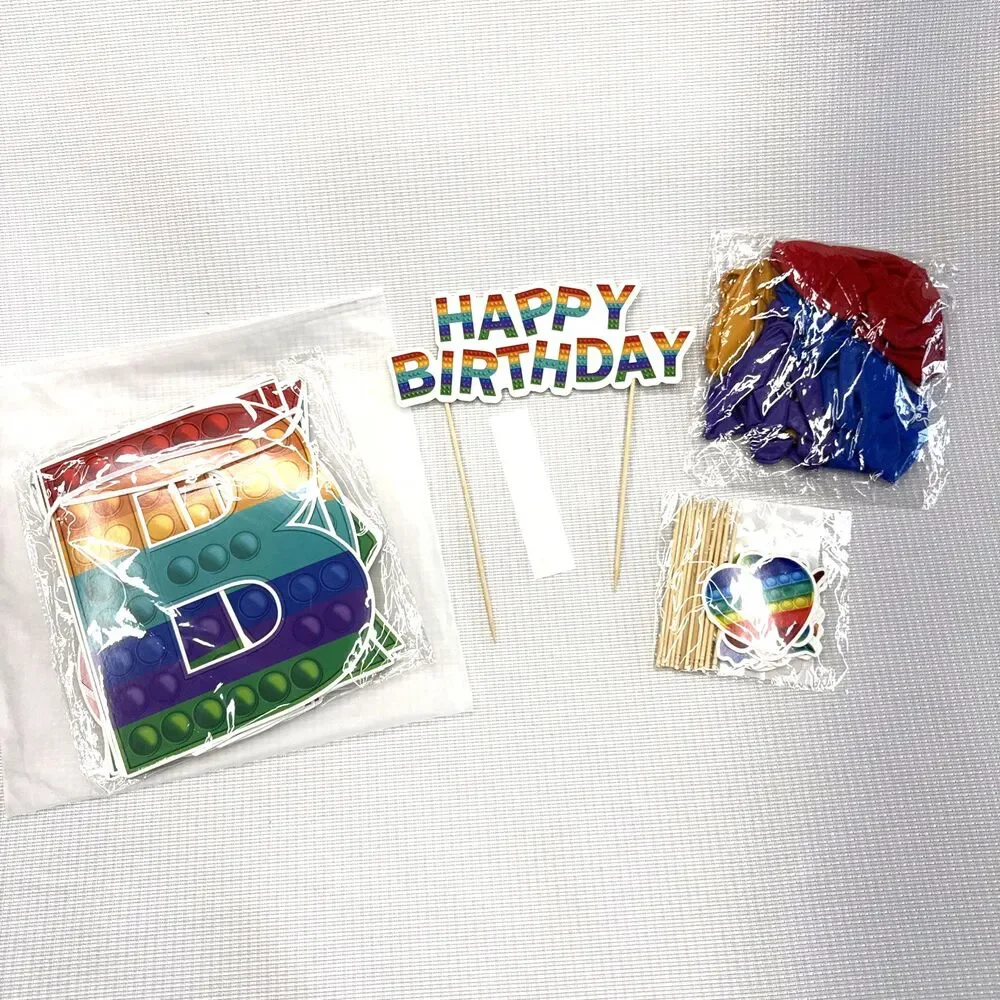 Unbranded vibrant birthday